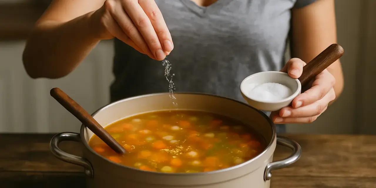 Przesolona zupa? Nie wylewaj! Sprawdzone triki na ratunek smaku