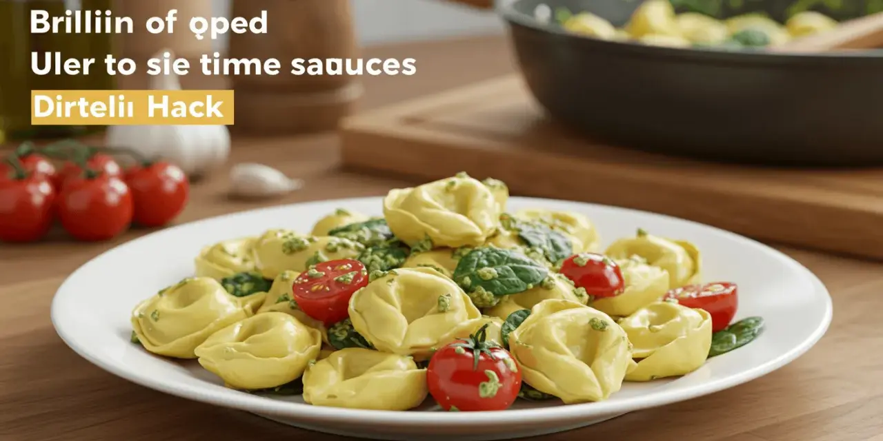 Najlepsze sosy do tortellini: dopasuj do nadzienia i smacznie gotuj!