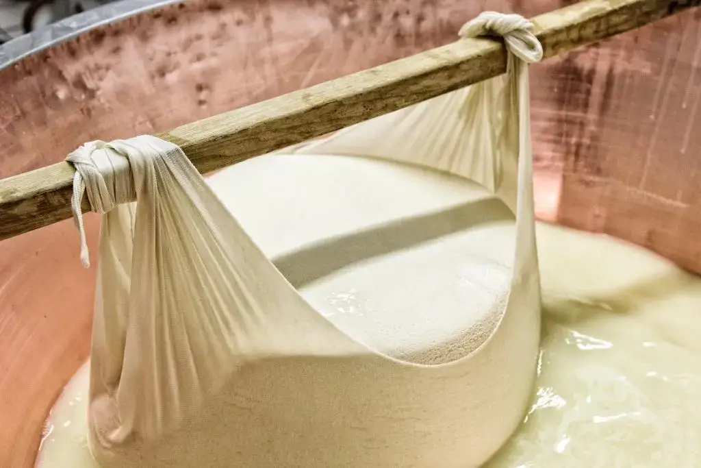 Tradycyjna produkcja sera parmezan